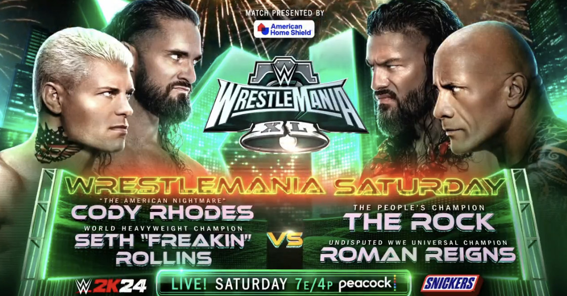 Featured image for "WWE WrestleMania 40: Night One and Two Match Cards Revealed"