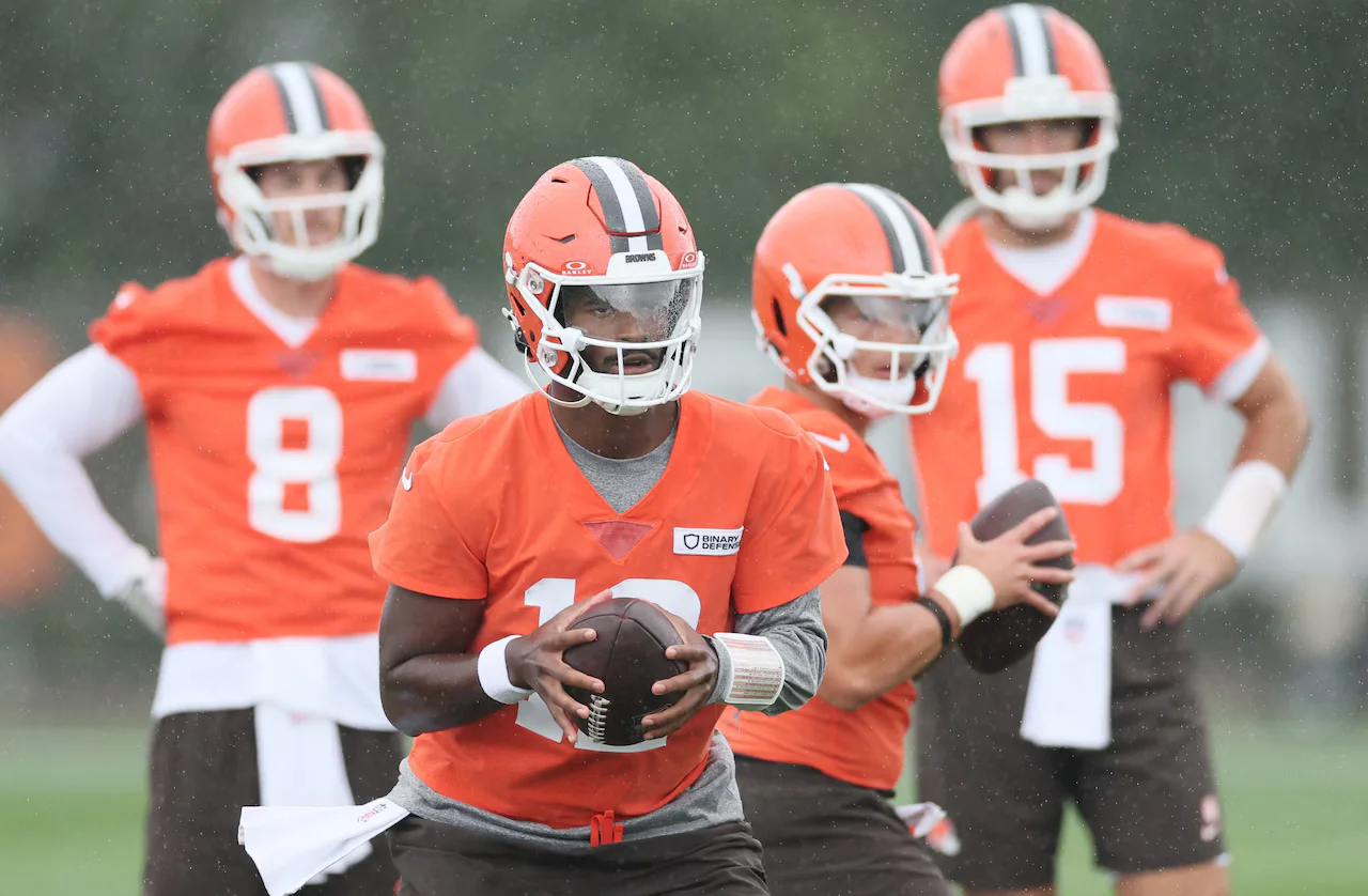 Browns remain undecided on Shedeur Sanders as backup QB amid roster uncertainties