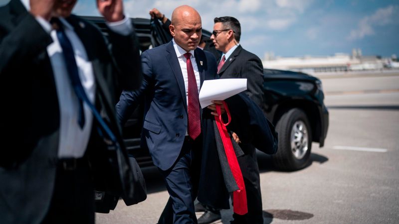Trump aide indicted for mishandling classified documents.