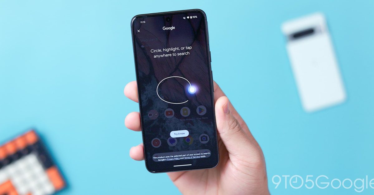 Featured image for "Google's Circle to Search Feature Now Available on Pixel 8, 8 Pro, and Galaxy S24"