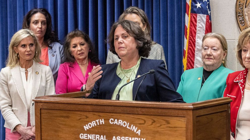 North Carolina Republicans propose 12-week abortion ban