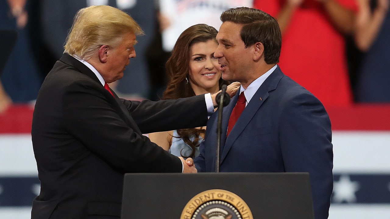 DeSantis distances himself from Trump, claims he's a different guy today.
