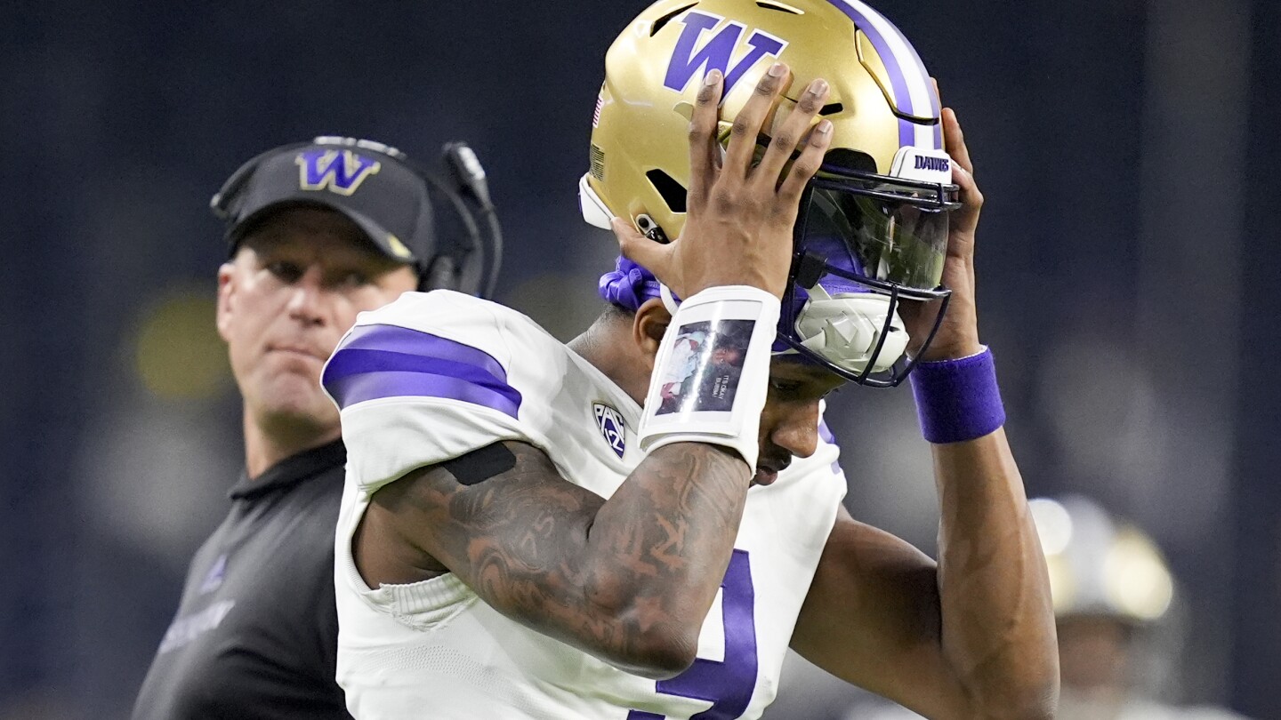 Michael Penix Jr.'s Tough College Finale: A Disappointing Loss and Family Inspiration