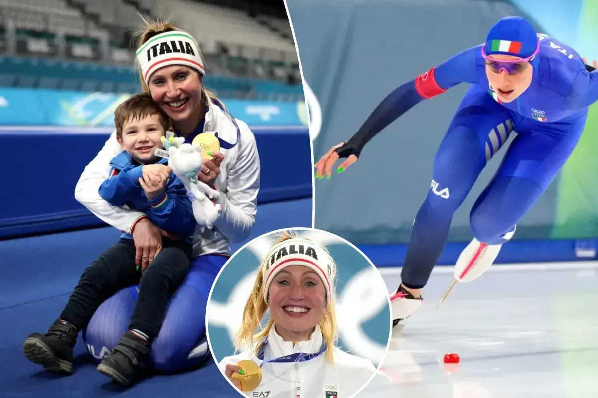 Lollobrigida sets Olympic 3,000m record on 35th birthday to seal Italy's gold
