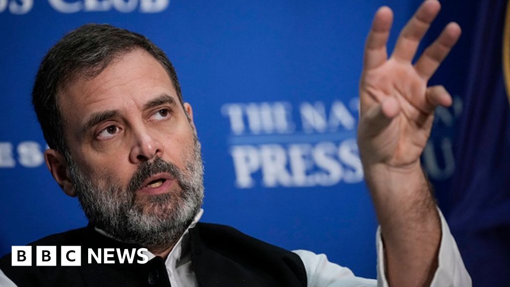 Featured image for Rahul Gandhi's US Tour: Politics, Jokes, and Predictions.