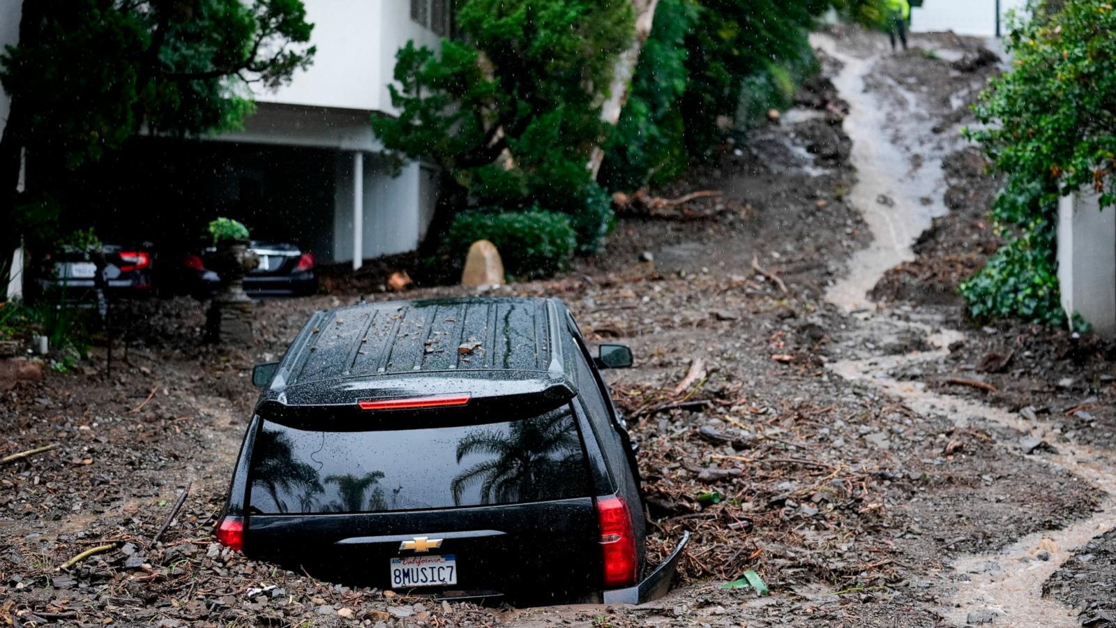 "Devastating Atmospheric River Causes Flooding and Mudslides in Southern California"
