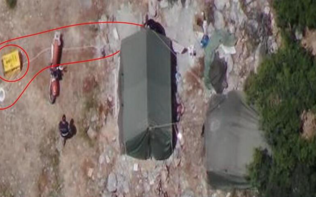 UN confirms Hezbollah outpost in Israeli territory.