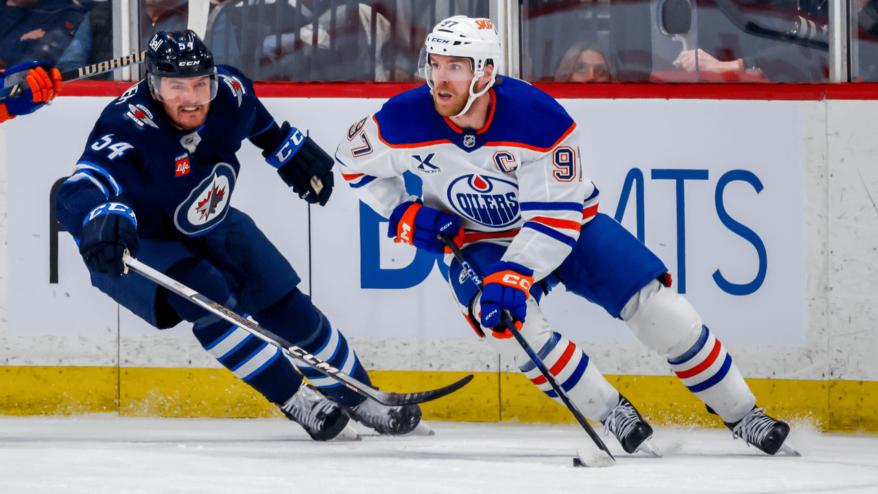 Featured image for Oilers and Jets Clash as McDavid Aims for Elite Milestone