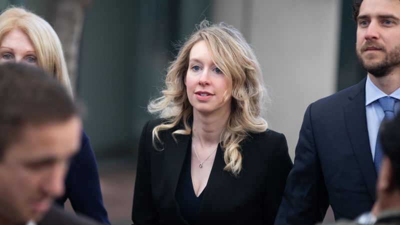 Elizabeth Holmes ordered to prison, appeal denied.