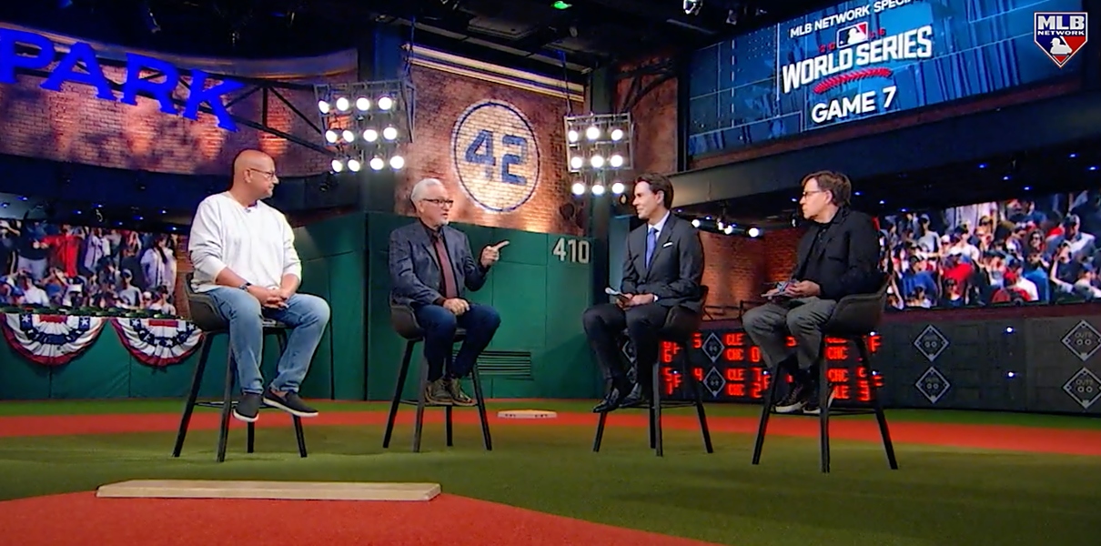 Featured image for "MLB Network Special: Reliving 2016 World Series Game 7 with Joe Maddon and Terry Francona"