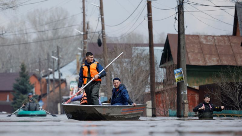 "Devastating Floods Prompt Massive Evacuation in Russia and Kazakhstan"