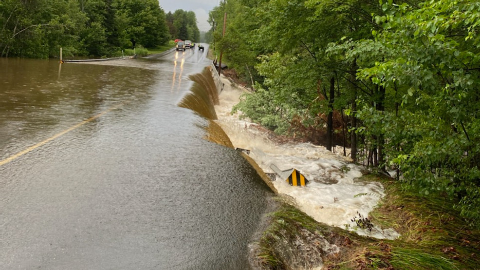 "Jay Residents Stranded as Flash Flooding Shuts Down Roads"