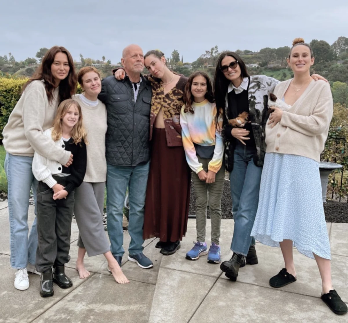 "Inside Bruce Willis's Family and Health Updates: From Children to Tooth Mishaps and Iconic Movie Roles"
