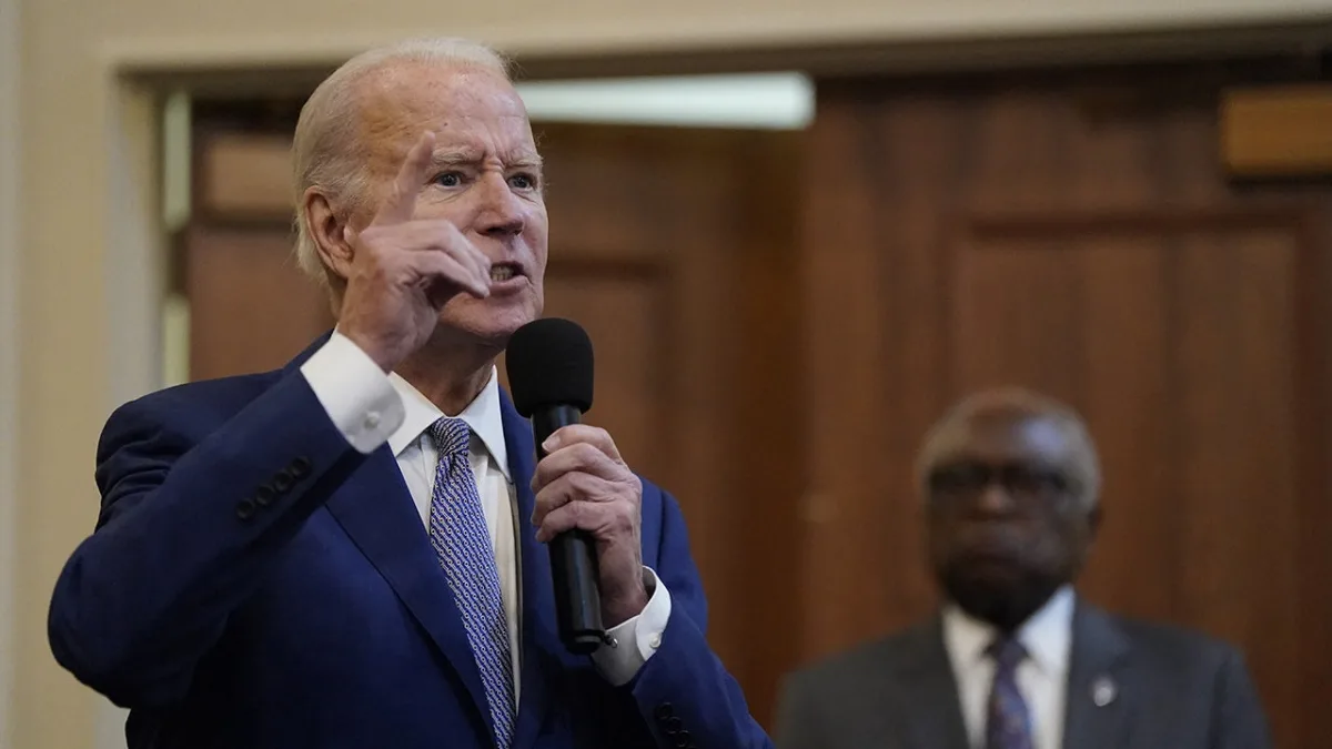 "Biden Calls Out Supermarkets for Inflated Grocery Prices Amid Economic Concerns"