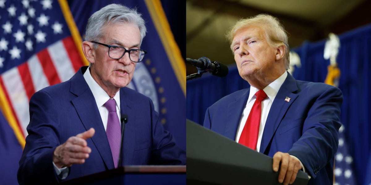 "Trump Predicts Interest Rate Cut by Powell to Aid Democrats, Threatens Replacement if Re-elected"