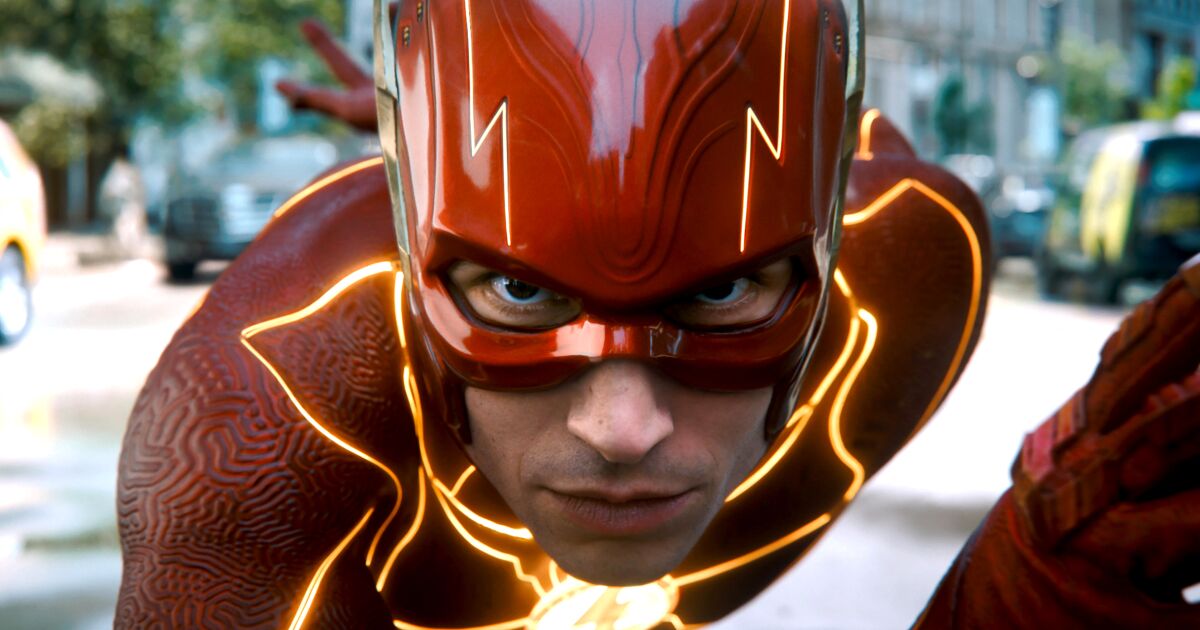 "The Flash" disappoints at box office with $55 million debut