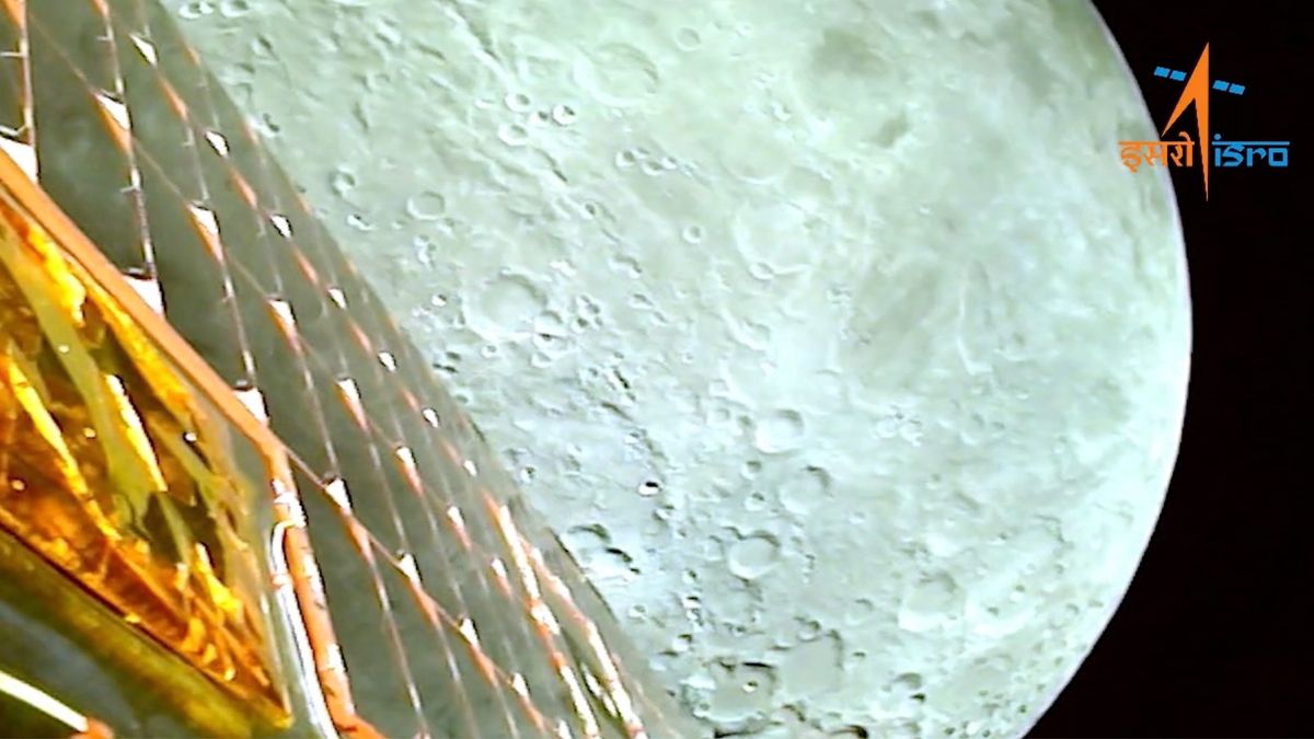 "India's Chandrayaan-3 captures breathtaking images and footage of the moon from lunar orbit"