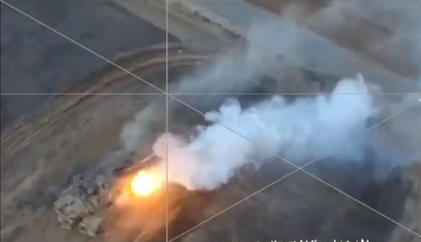 Hamas Utilizes Drone Attacks to Target Israel's Merkava IV Tank