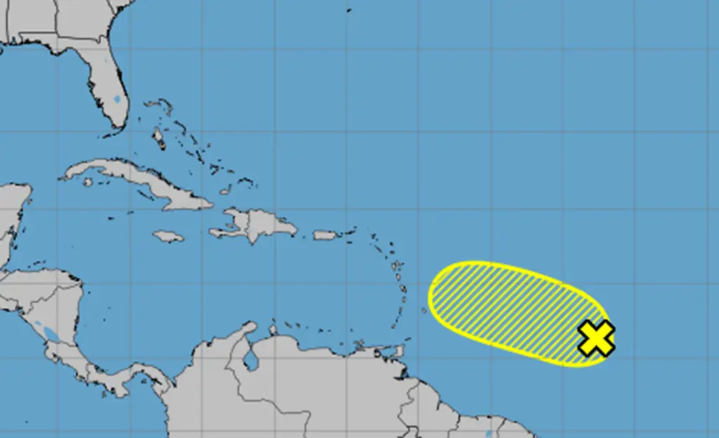 Featured image for Hurricane Center Monitors Atlantic Tropical Wave with Low Development Chance