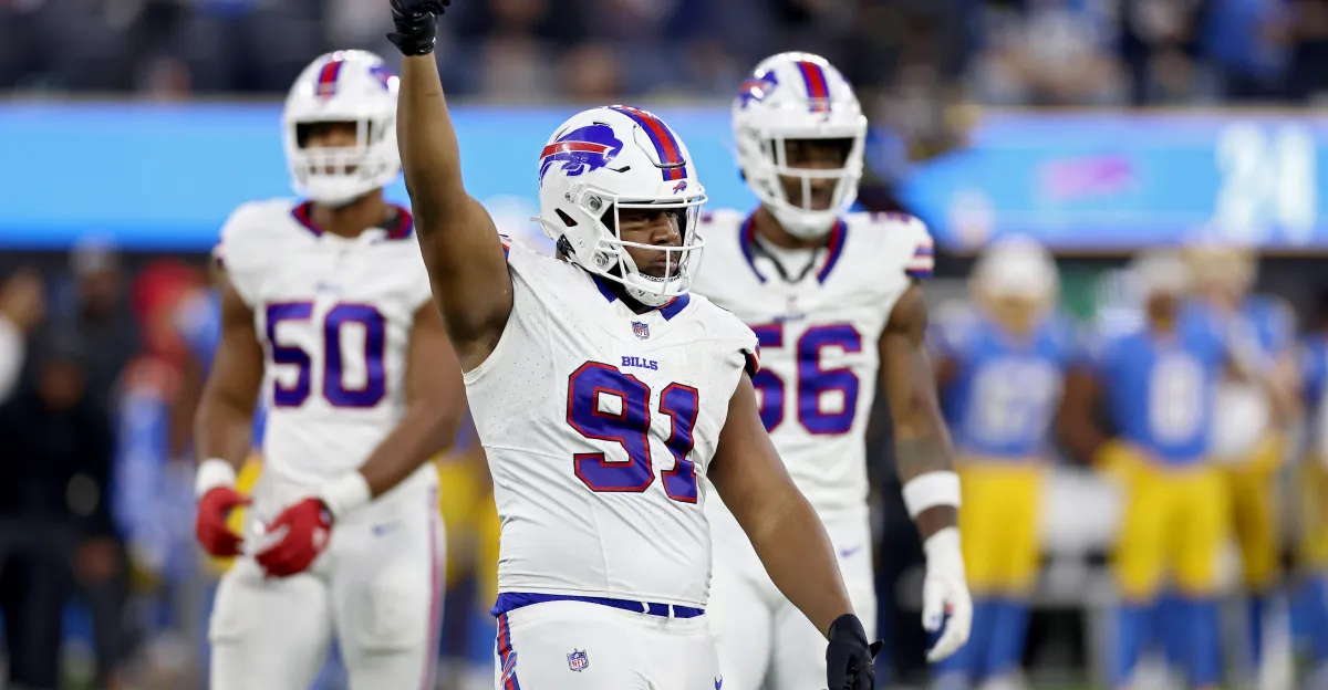 Featured image for Bills' Ed Oliver Out for Week 2 Against Jets Due to Injury