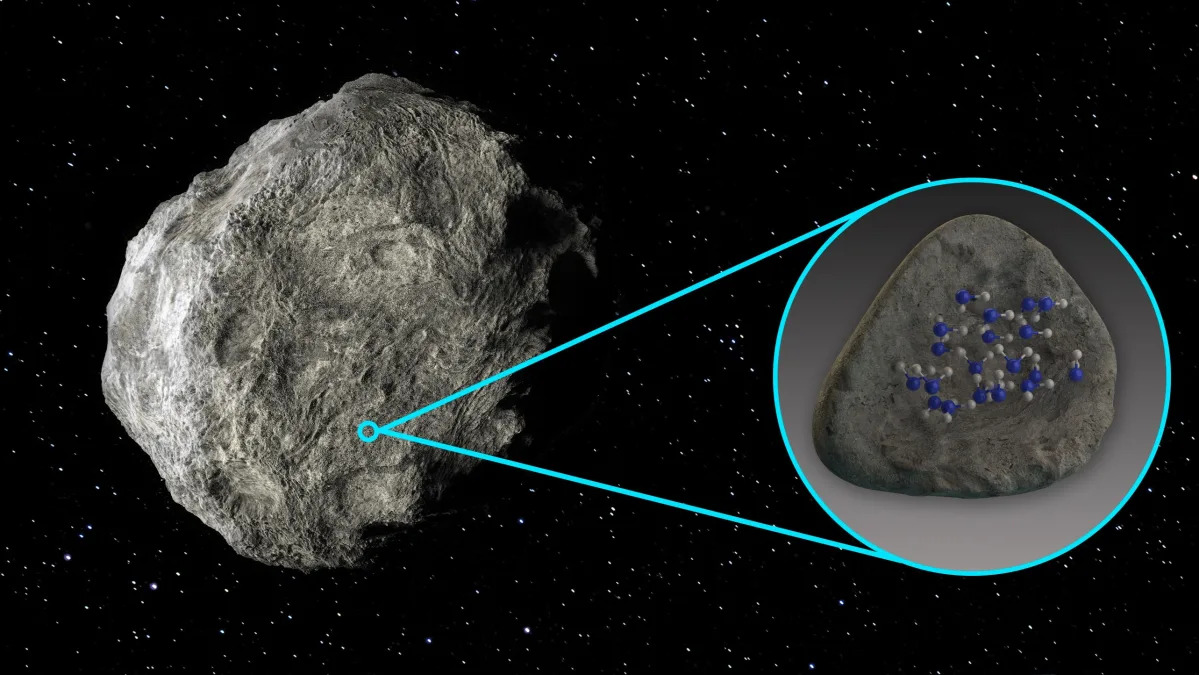 Featured image for "First-Ever Discovery of Water on Asteroid's Surface"