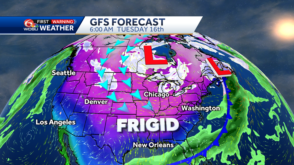 Featured image for "Arctic Blast to Bring Record Low Temperatures Across Central US"