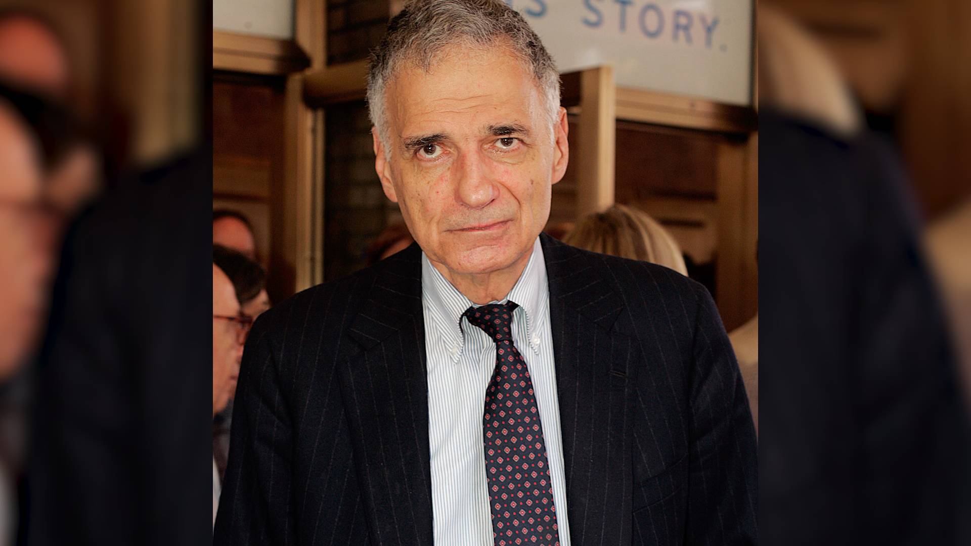 Featured image for "Ralph Nader Discusses Gaza Ceasefire and Campus Palestine Advocacy Suppression"