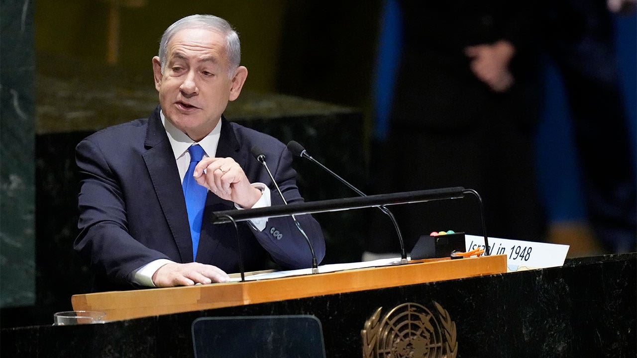 "Netanyahu's Speech at UN: Condemning Iran, Hoping for Peace with Saudi Arabia"