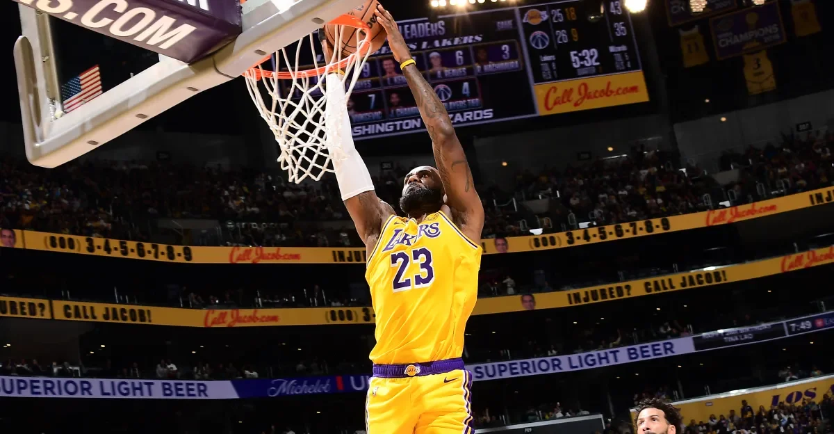 LeBron, Reaves lift Lakers as Bronny shines in late-season win over Wizards