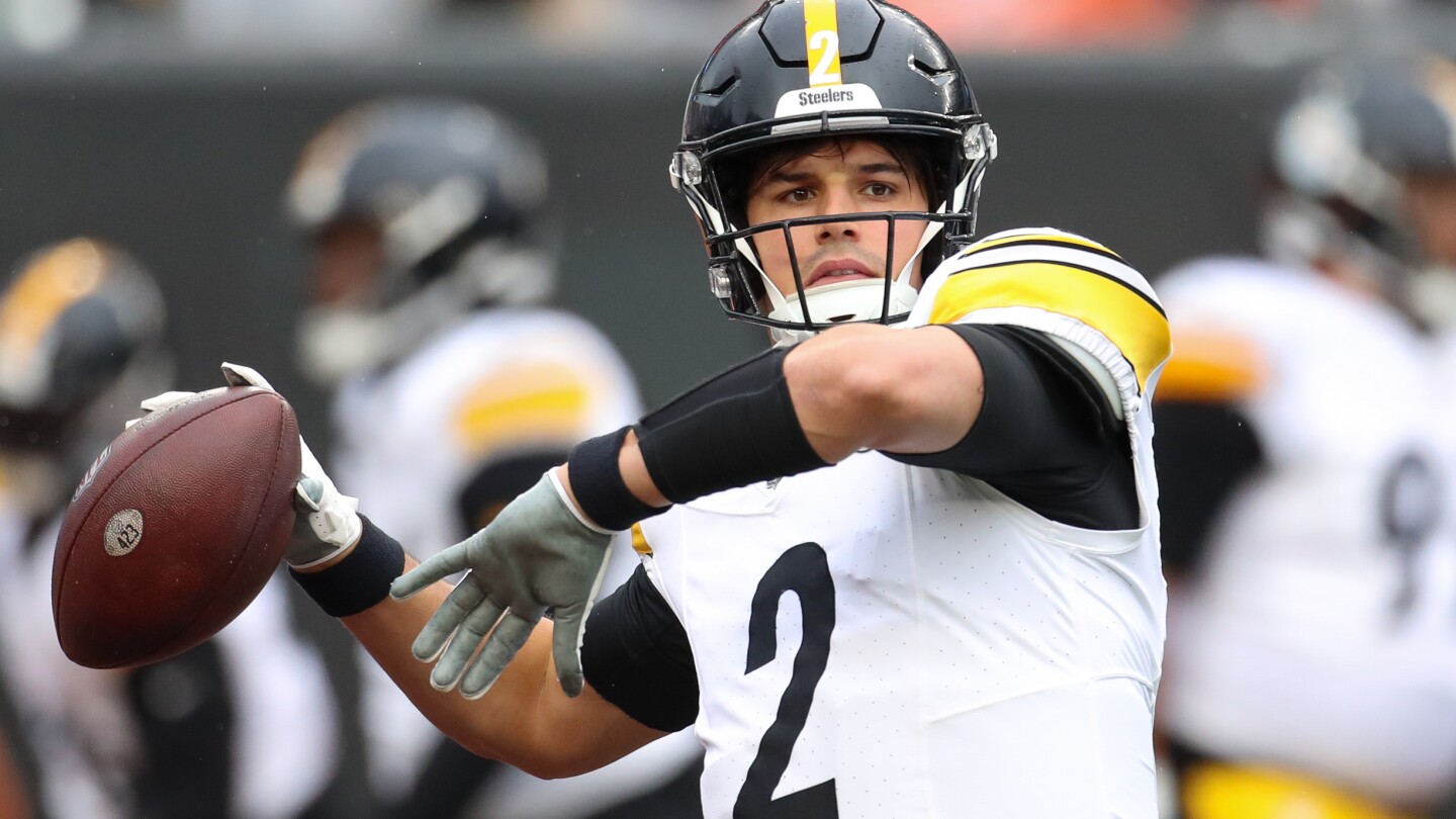 Featured image for Mason Rudolph Steps Up as Steelers' Starting Quarterback Amidst Injuries