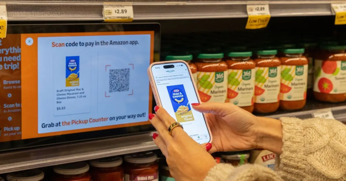 Featured image for Amazon's New Whole Foods Concept Blends Organic Goods, Brands, and Robots
