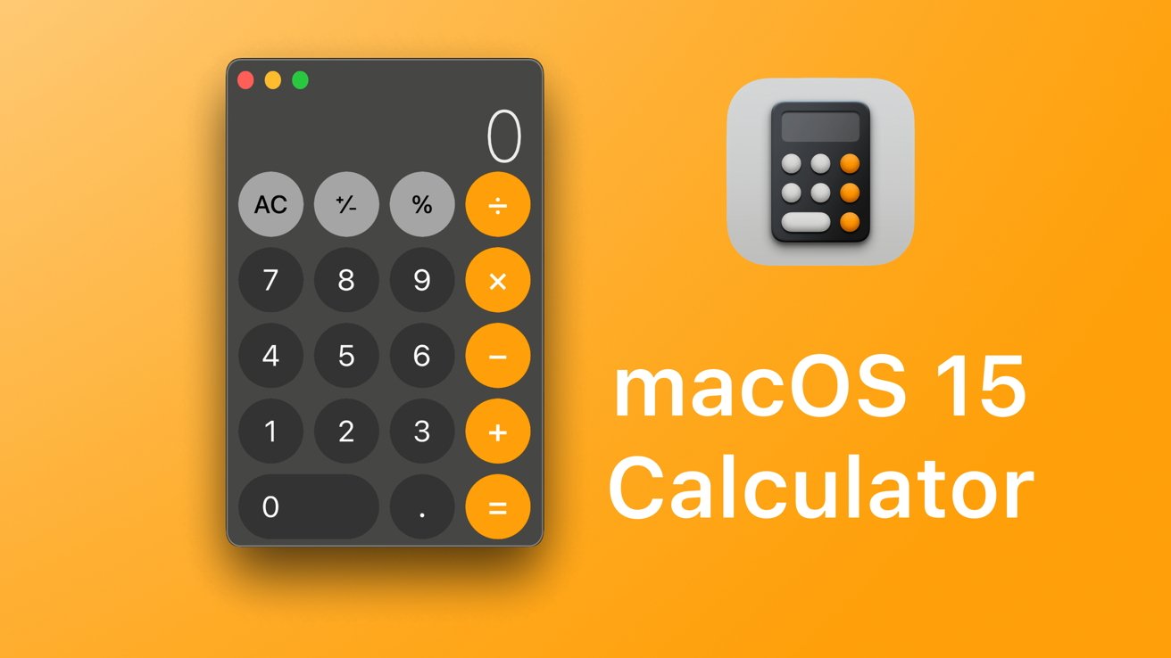 Featured image for "Enhanced Calculator: macOS 15's Cognitive Upgrade and New Features"