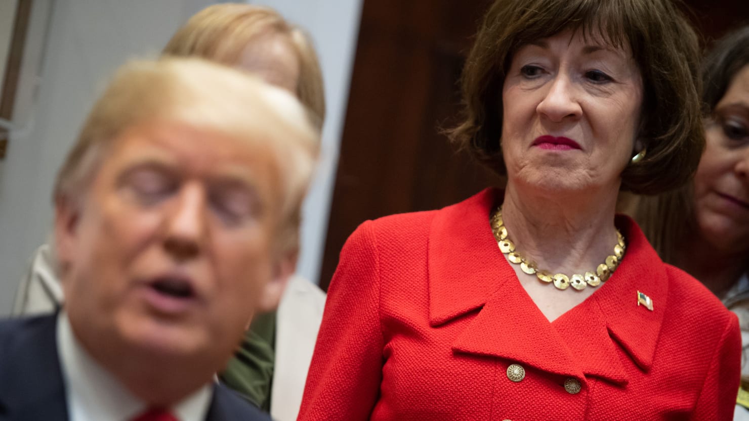 "Sen. Susan Collins Firmly Declares No Endorsement for Trump in 2024"