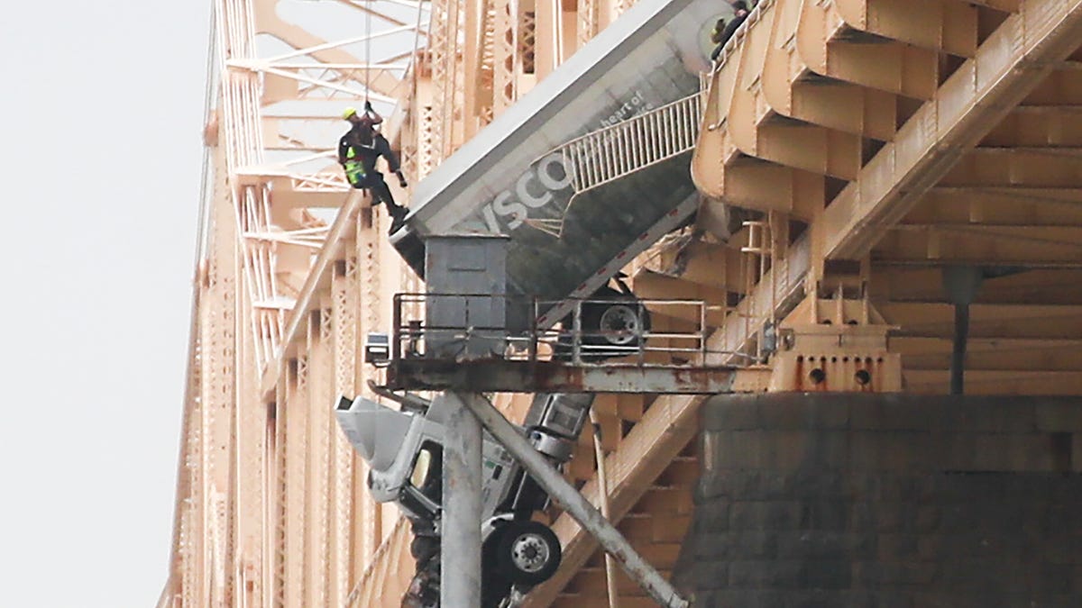 Featured image for Truck Accidents on Louisville Bridges: Dramatic Rescues and Close Calls