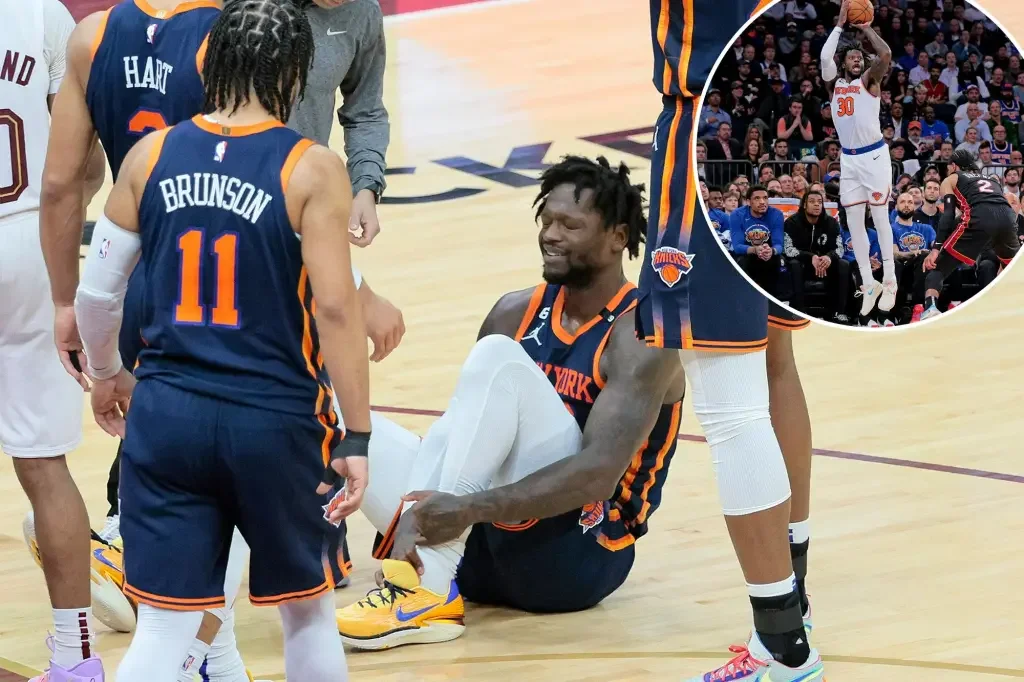 Julius Randle undergoes successful ankle surgery.