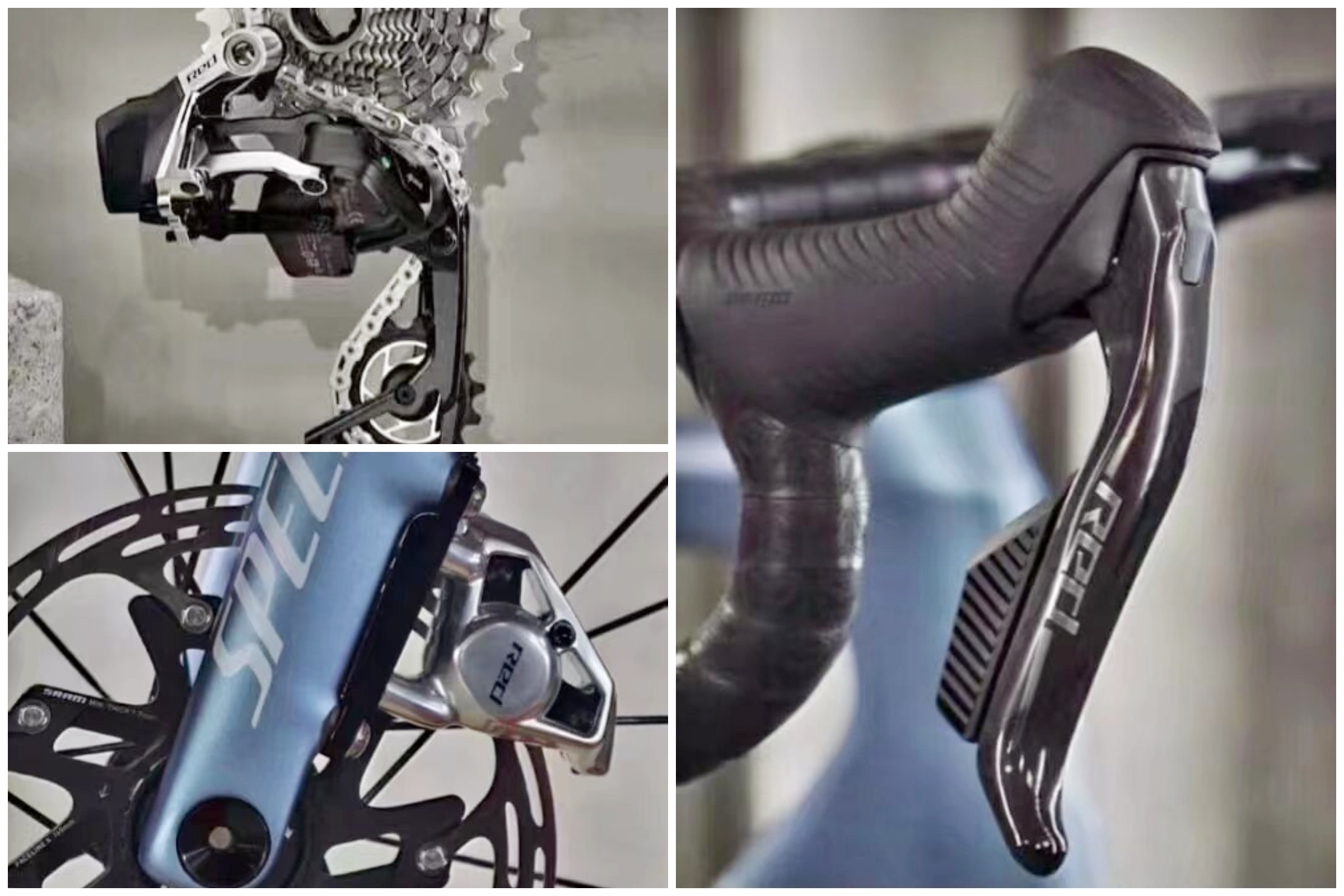 Featured image for "Leaked Photos Reveal Next-Gen SRAM Red AXS Groupset"