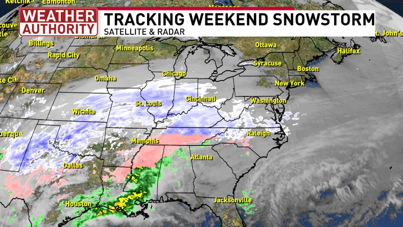 Snowstorm Timeline: Start, Peak Driving Windows, End