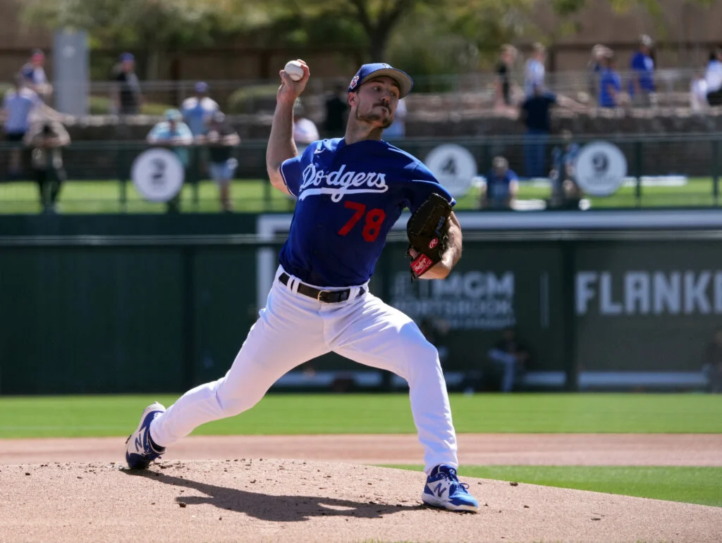 Dodgers Set Opening Day Rotation with Pepiot as Fifth Starter.