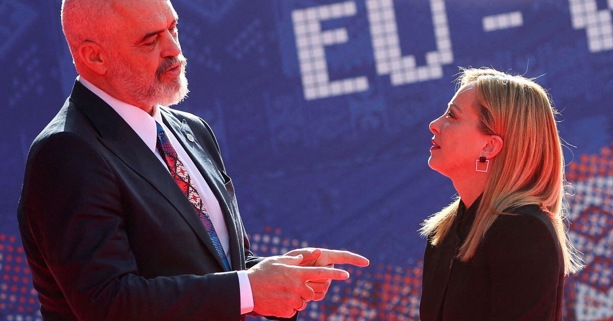 Italian Prime Minister Meloni addresses backlash after Italians abandon Albanian restaurant