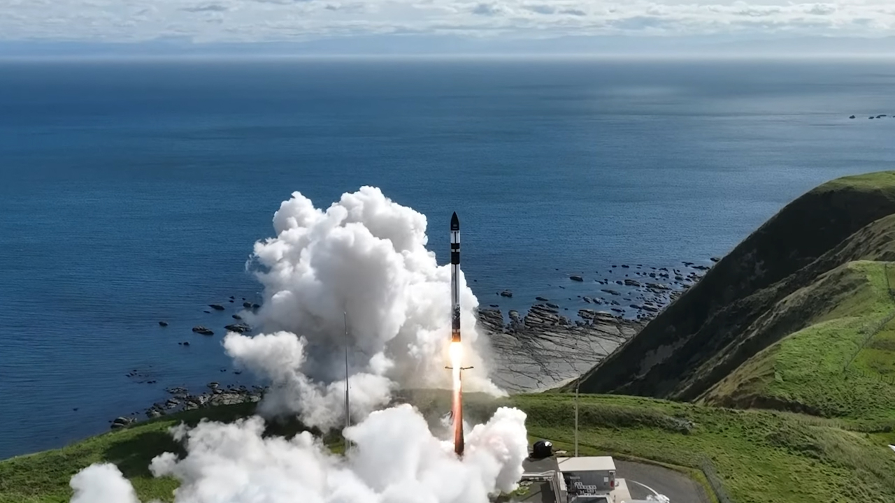 Featured image for Rocket Lab successfully launches NASA's TROPICS CubeSat constellation.