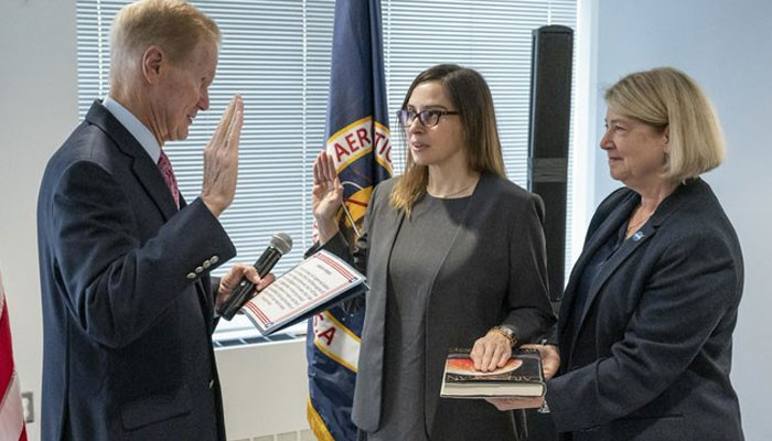 Featured image for NASA Director Swears In on Carl Sagan's "Pale Blue Dot" Instead of Bible, Setting a New Precedent.