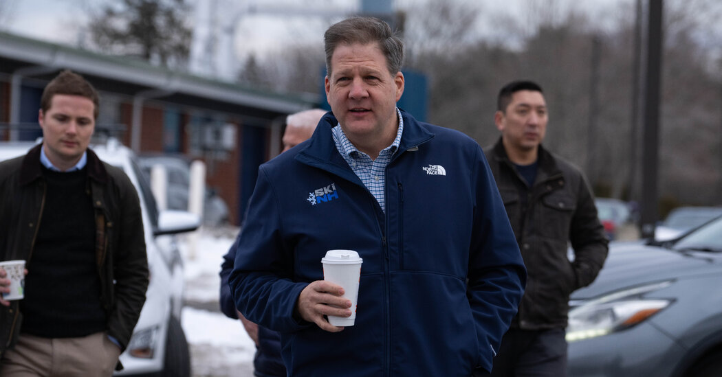 Featured image for "Sununu Stands by Trump Despite Admitting Contribution to Insurrection"