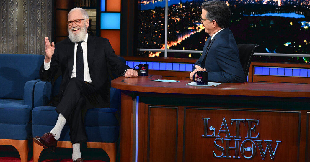 Featured image for David Letterman's Triumphant Return to 'The Late Show'