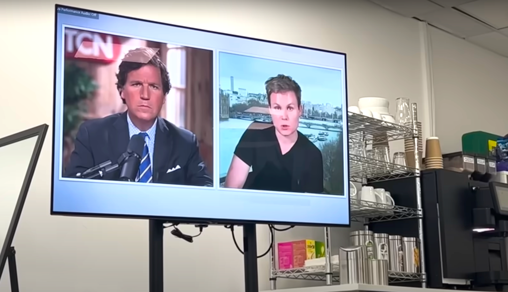 "Tucker Carlson Falls for YouTuber's Fake Kate Middleton Whistleblower"