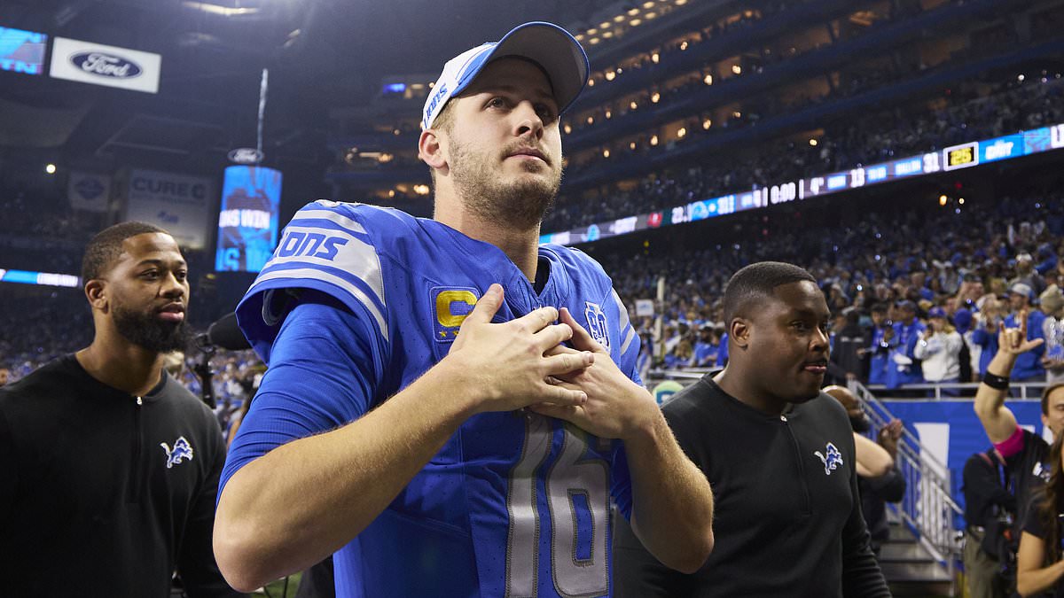 "Jared Goff Leads Lions into NFC Championship Showdown with 49ers: What to Expect"