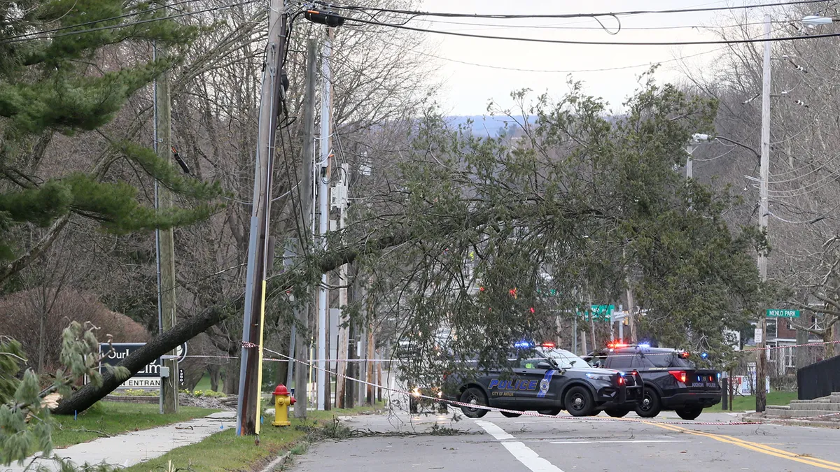 Powerful Storms Ravage Northeast Ohio, Leaving Thousands Without Power.