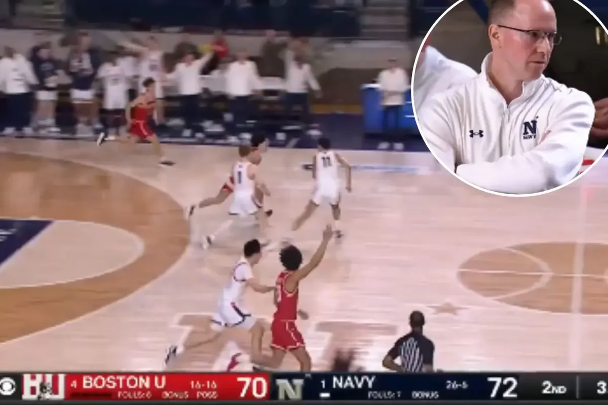 BU's buzzer-beater shocks Navy after clock controversy