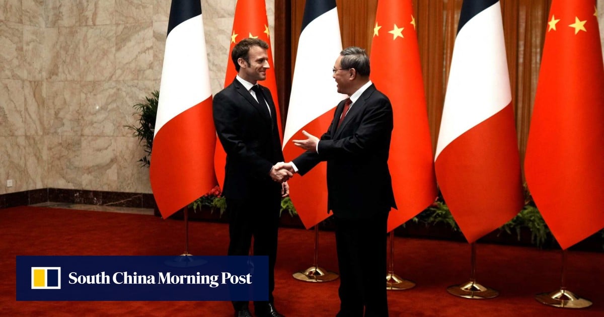 Diplomatic efforts aim to ease tensions between China, France, and Russia-Ukraine conflict.