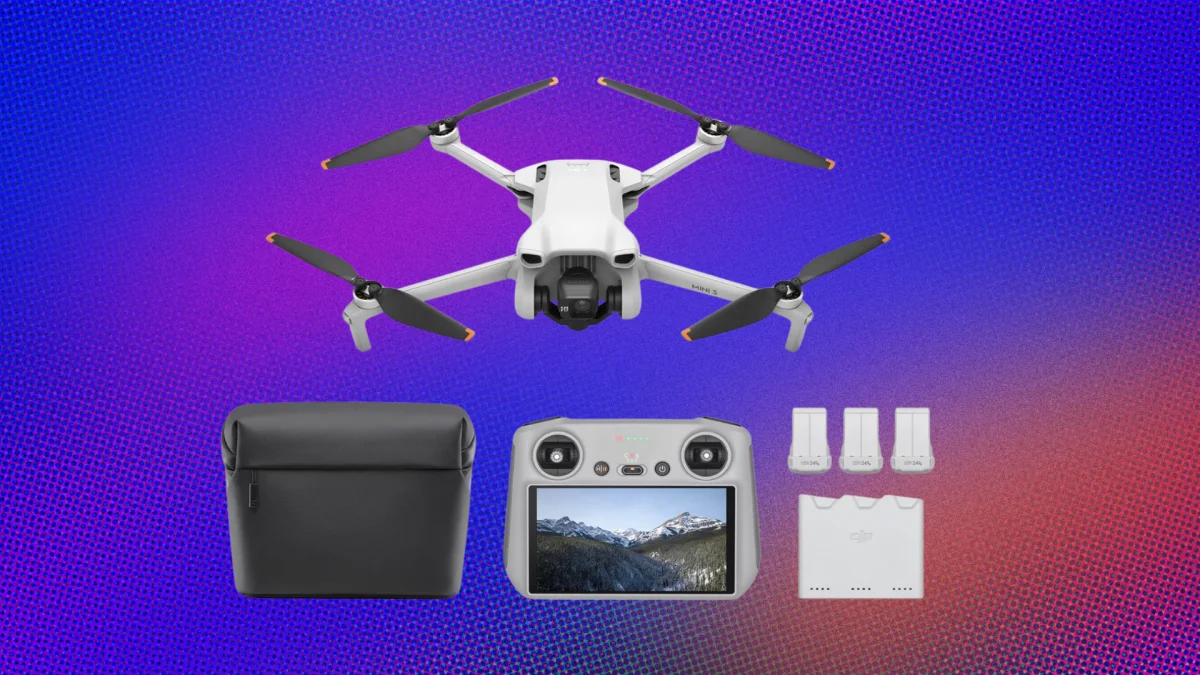 DJI Mini 3 Fly More Combo Gets 20% Off This Weekend