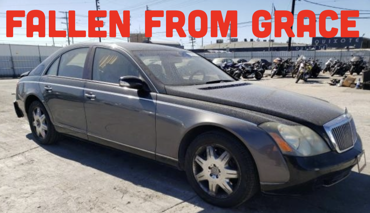 Featured image for "Crashed $300,000 Maybach Up for Auction"